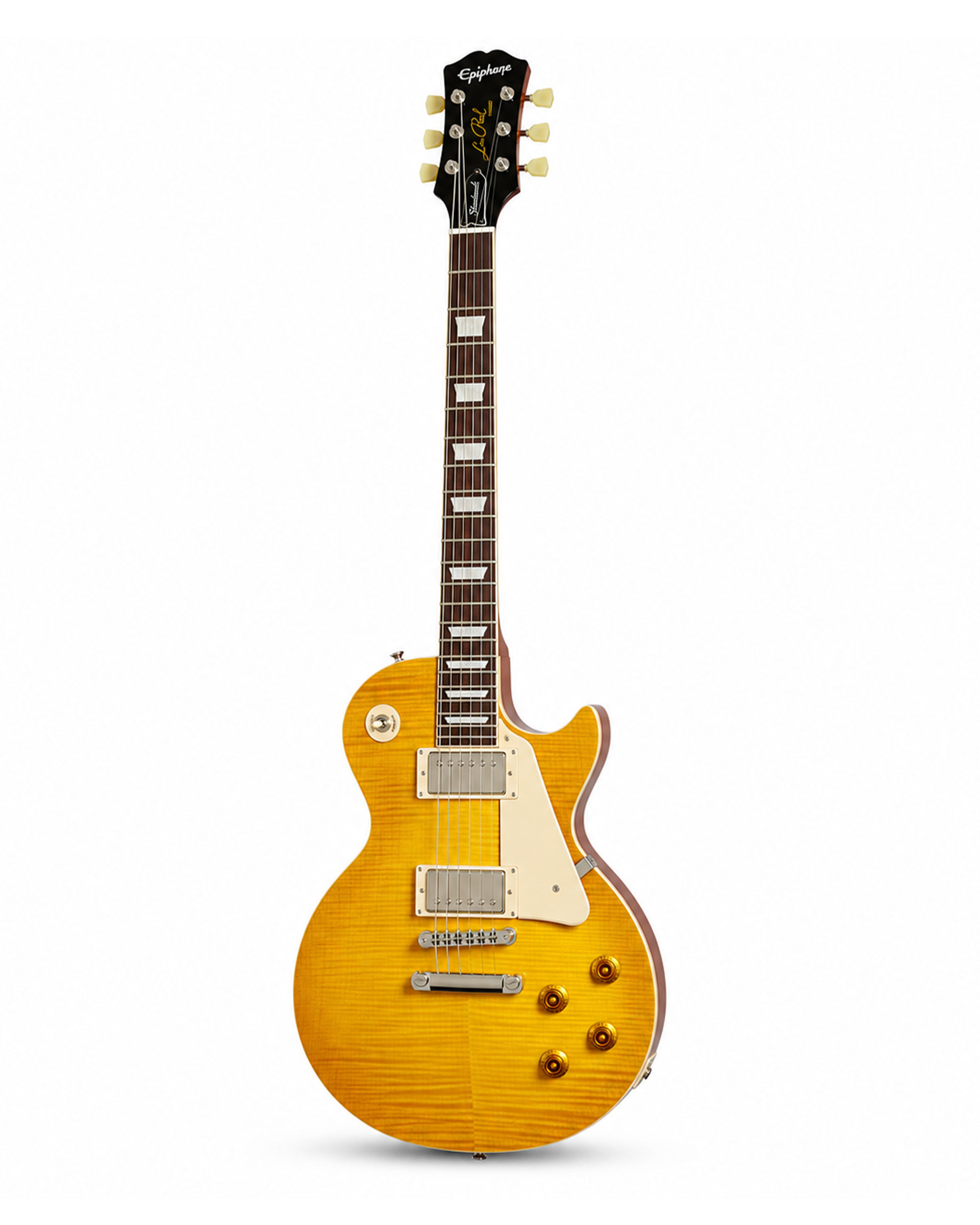 Epiphone 1959 Les Paul Standard Reissue Electric Guitar – Lemon Burst