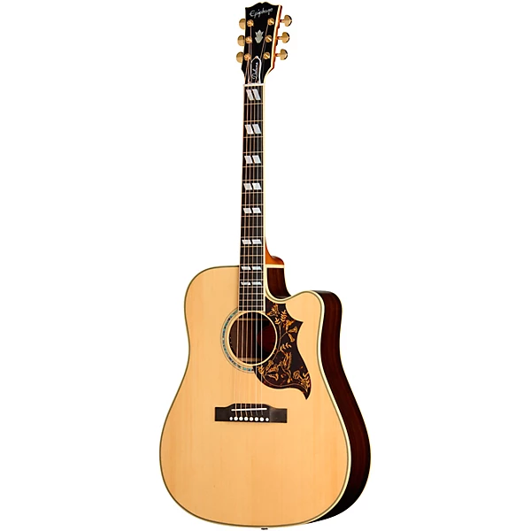 Epiphone Hummingbird Deluxe EC Acoustic-electric Guitar - Natural