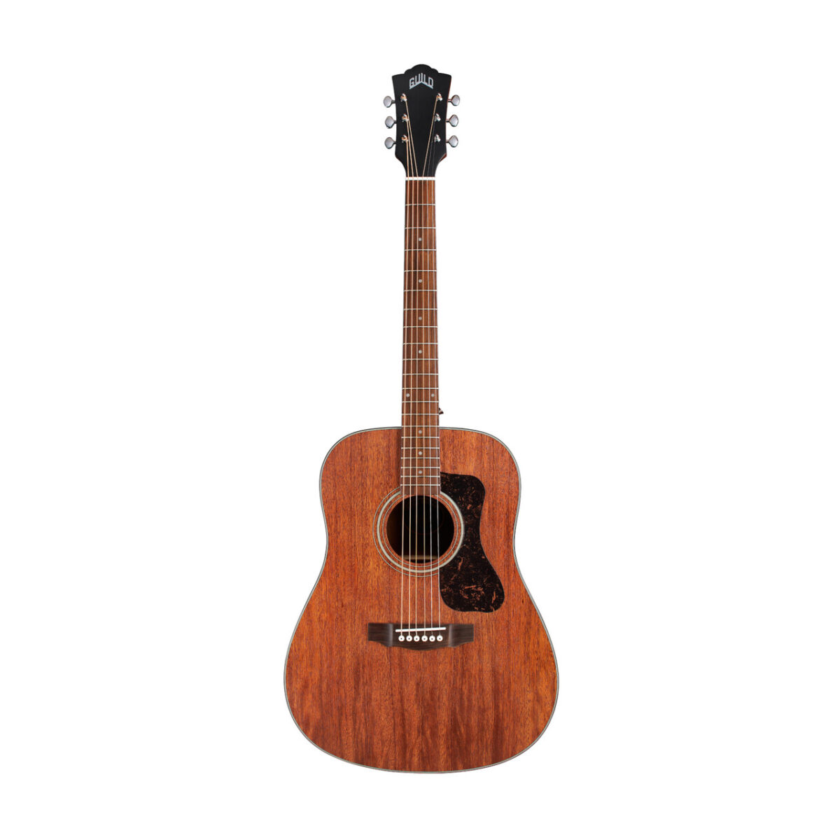 Guild D-320 Natural with Gig Bag – Solid Top Dreadnought Acoustic Guitar for Stage, Studio & Beginners