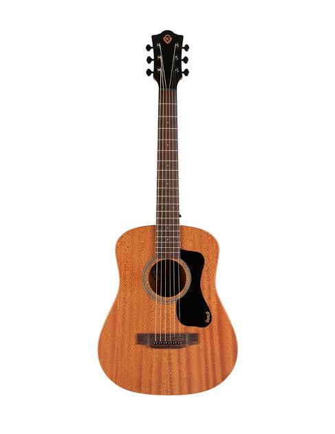 Guild Traveler Mahogany Acoustic Guitar with Gig Bag – Compact Travel Guitar for Beginners & Professionals