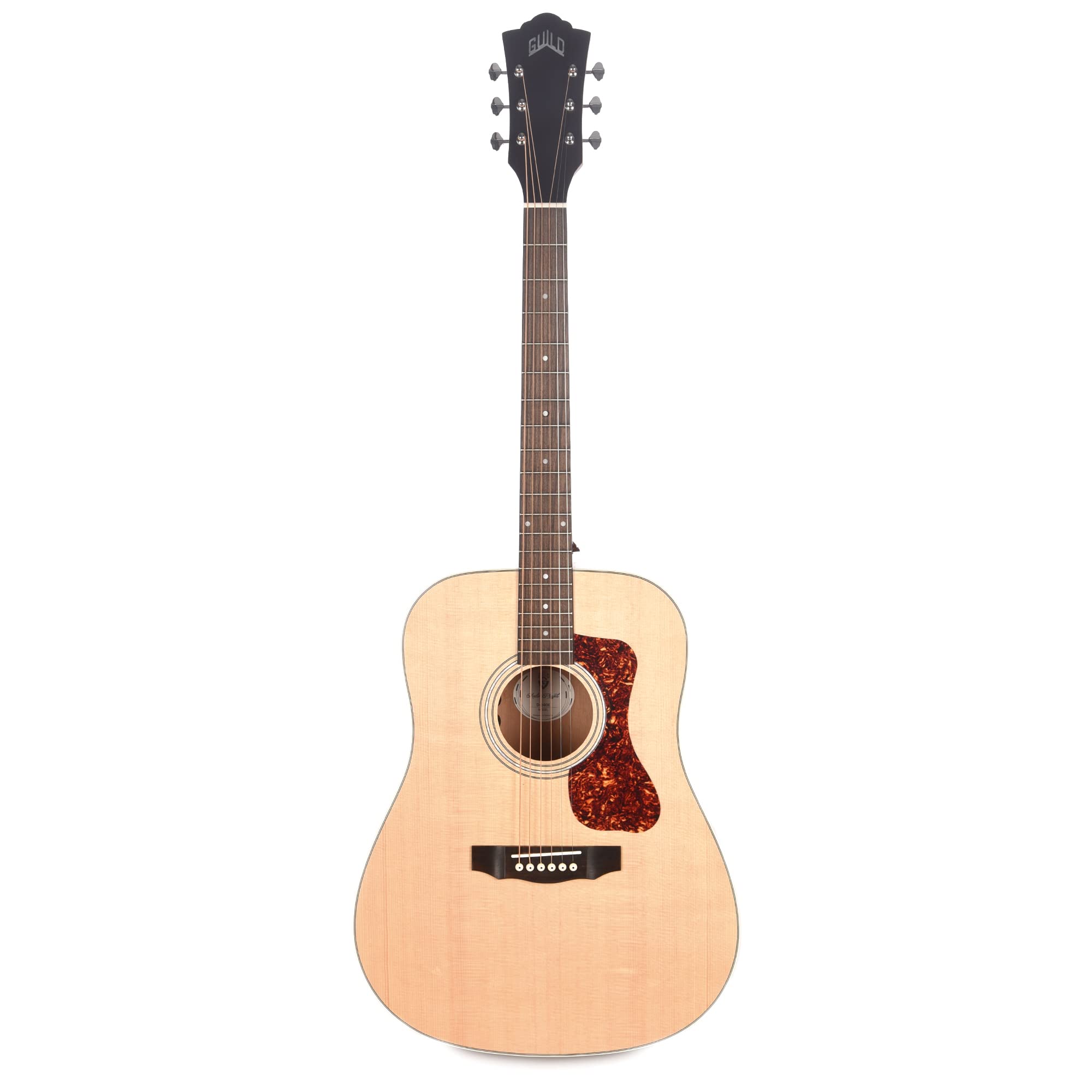 Guild D-240E Archback Natural – Dreadnought Acoustic-Electric Guitar with Fishman GT-1 Pickup
