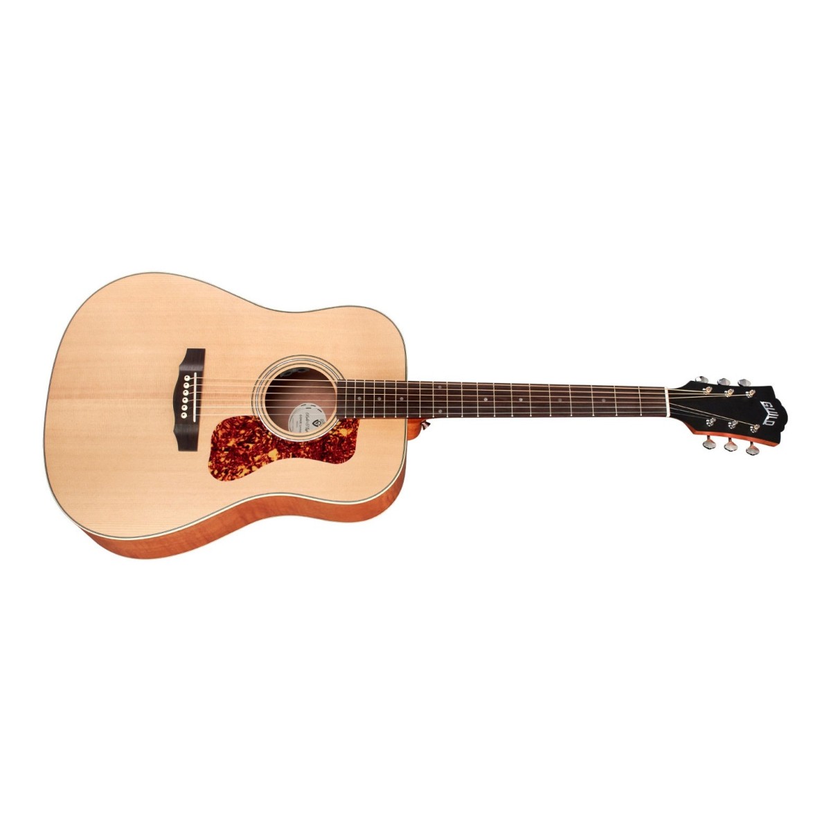 Guild D-240E LTD Flamed Mahogany Archback NA – Limited Edition Acoustic-Electric Dreadnought Guitar with Fishman GT-1 Pickup