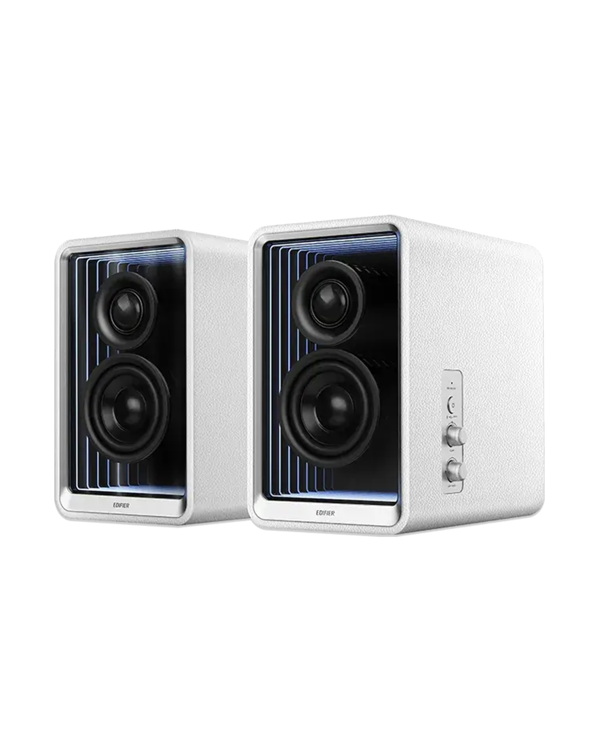 EDIFIER QR65 RGB Desktop Active Speakers – 70W RMS Hi-Res Bluetooth 5.3 Speakers with GaN Charger, USB & LDAC