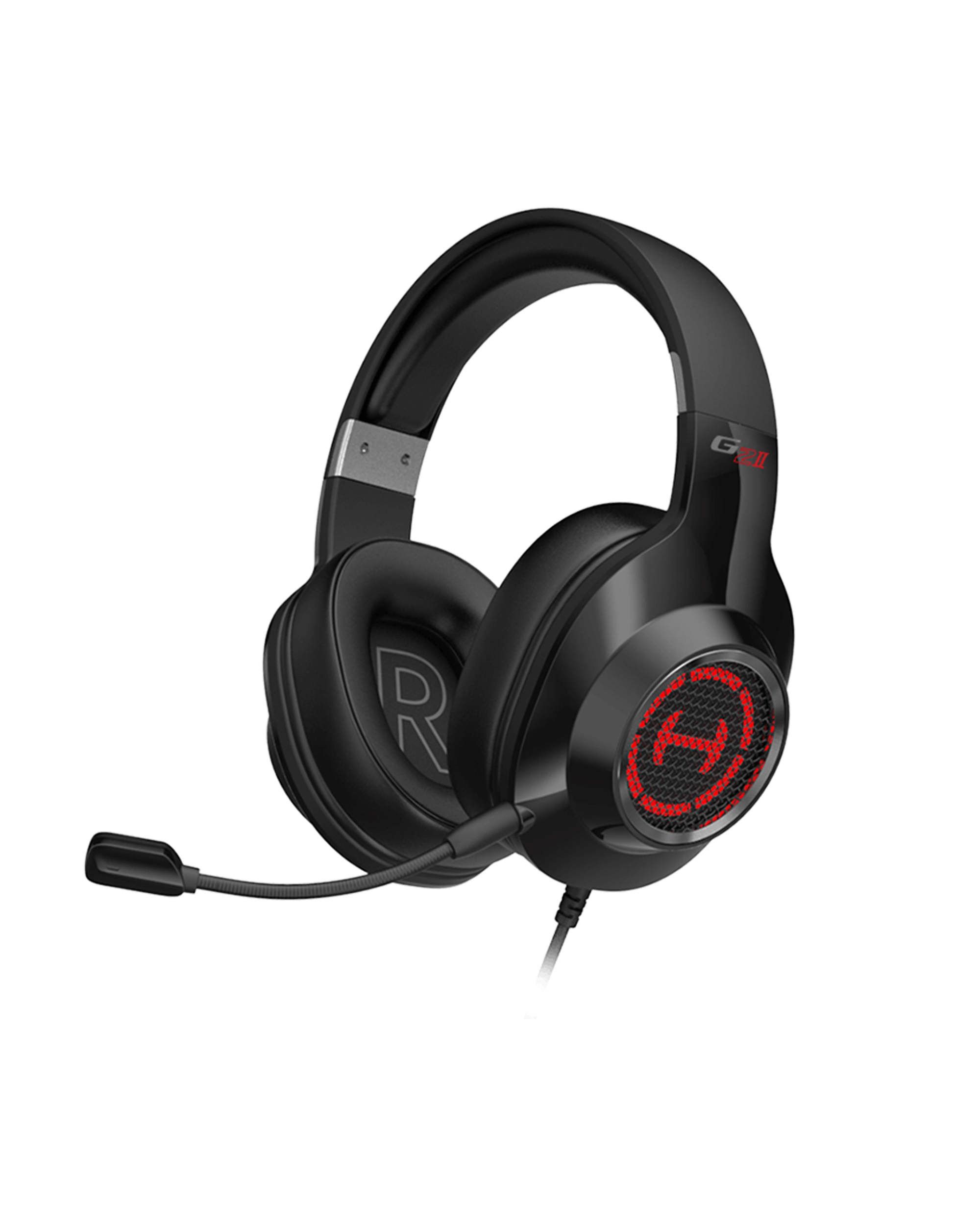 EDIFIER HECATE G2 II USB Gaming Headset – 7.1 Virtual Surround Sound Headphones with RGB Lighting & Detachable Microphone