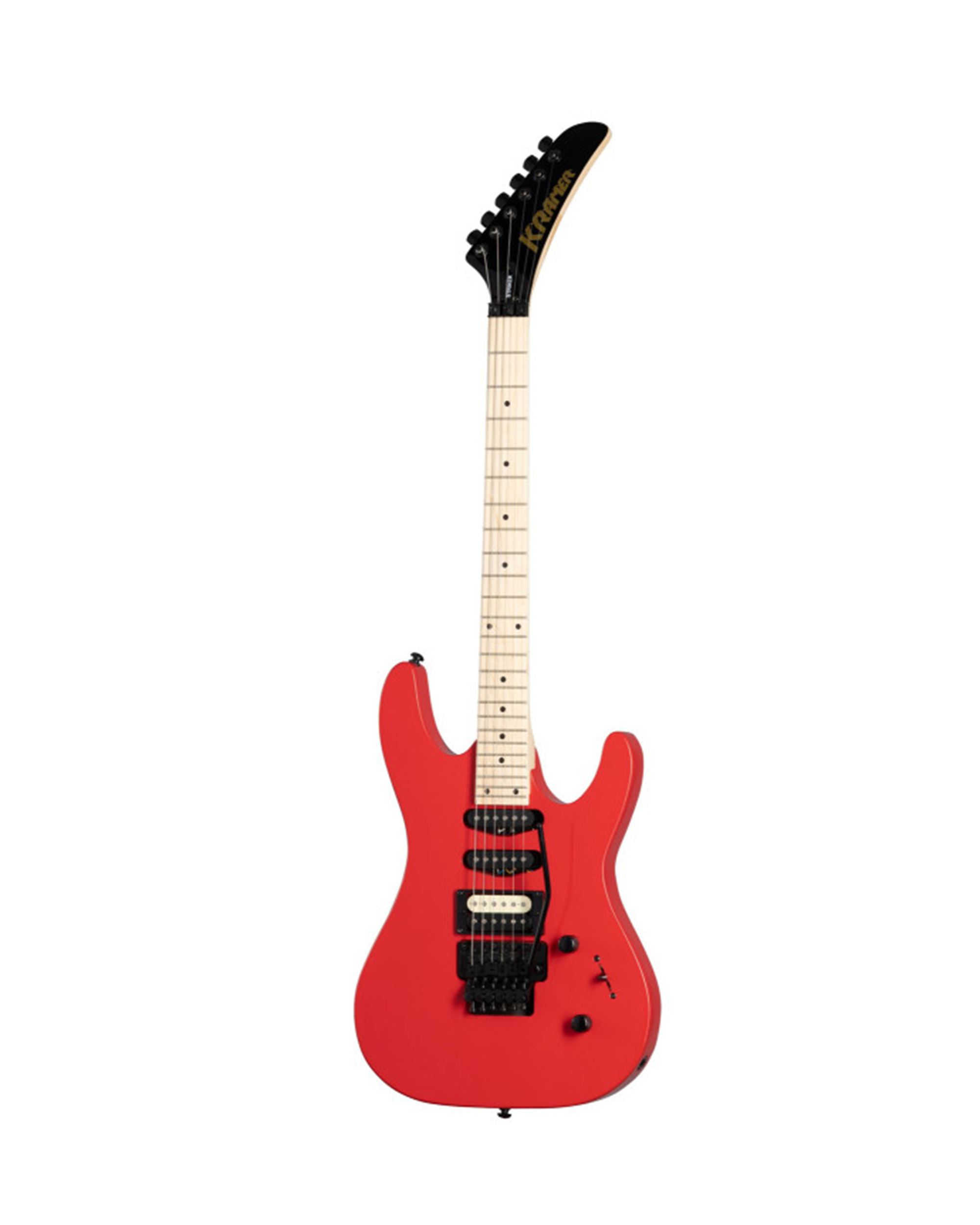 Kramer Striker HSS FB FR Special – Electric Guitar with Floyd Rose Special, Alnico 5 Pickups & Maple Fingerboard